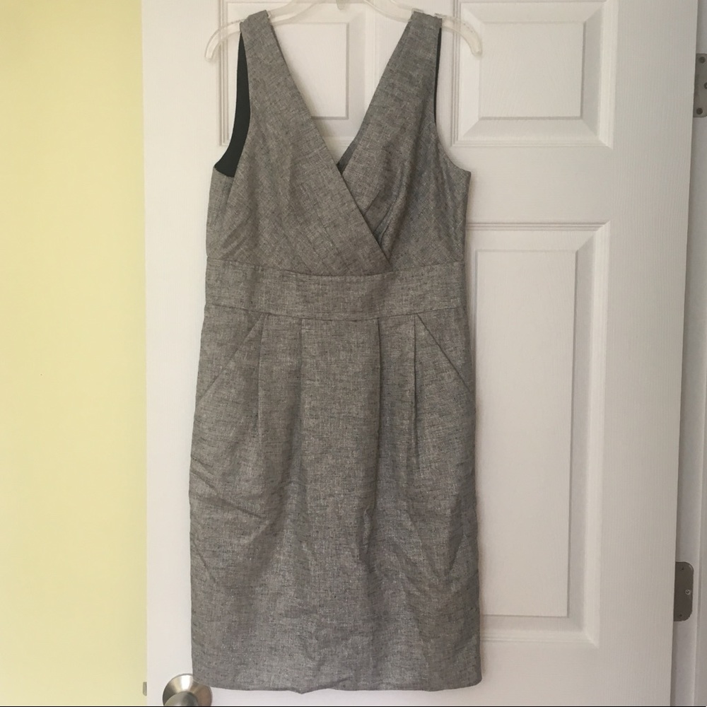 Grey dress Ann Taylor Loft